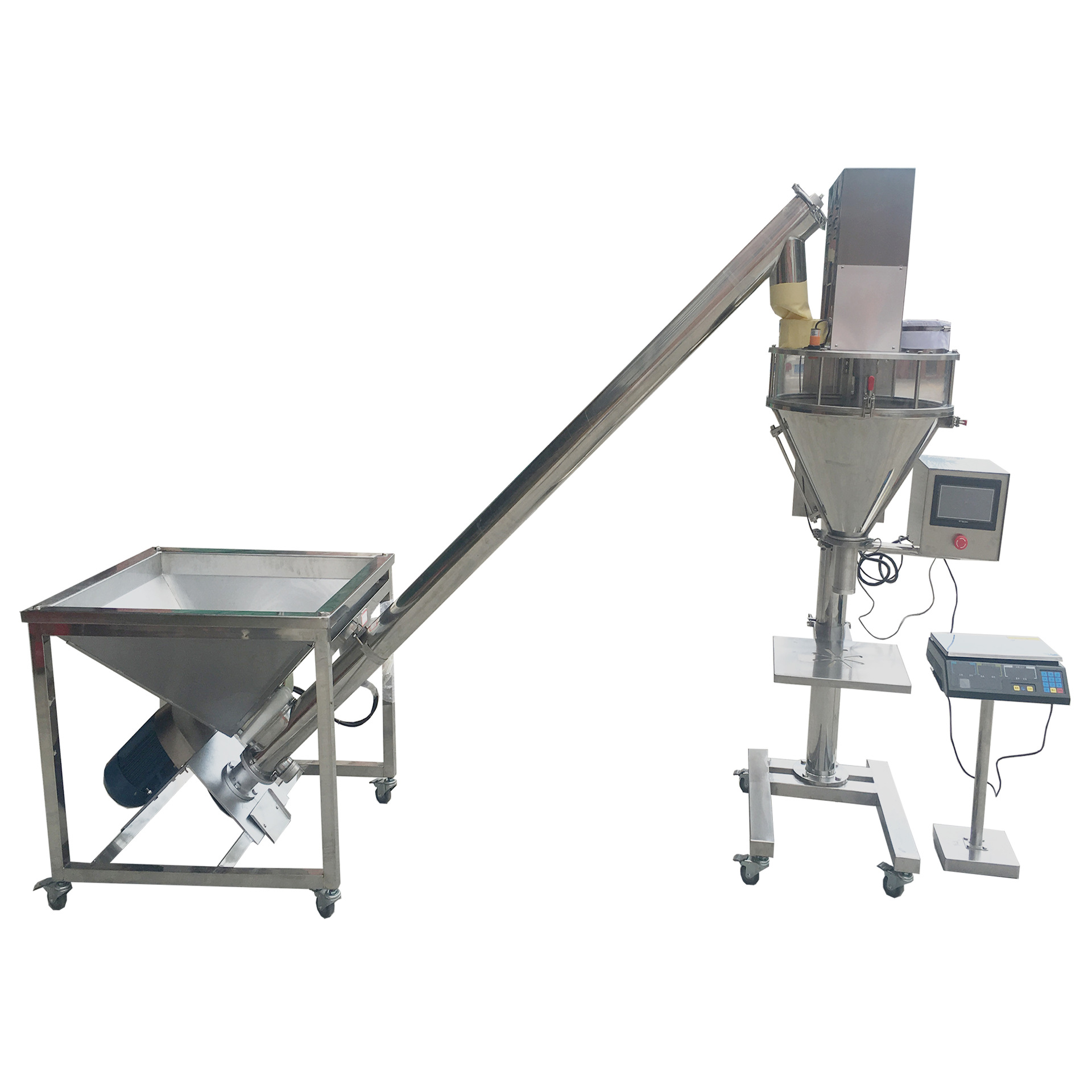 Flour Powder Screw Auger Filler Packing Dosing Machine