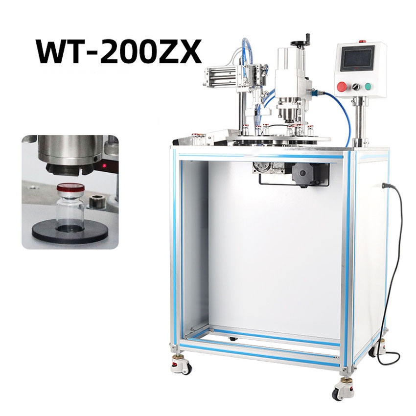 Glass Vial Aluminum Metal Flip Off Caps Capping Machine