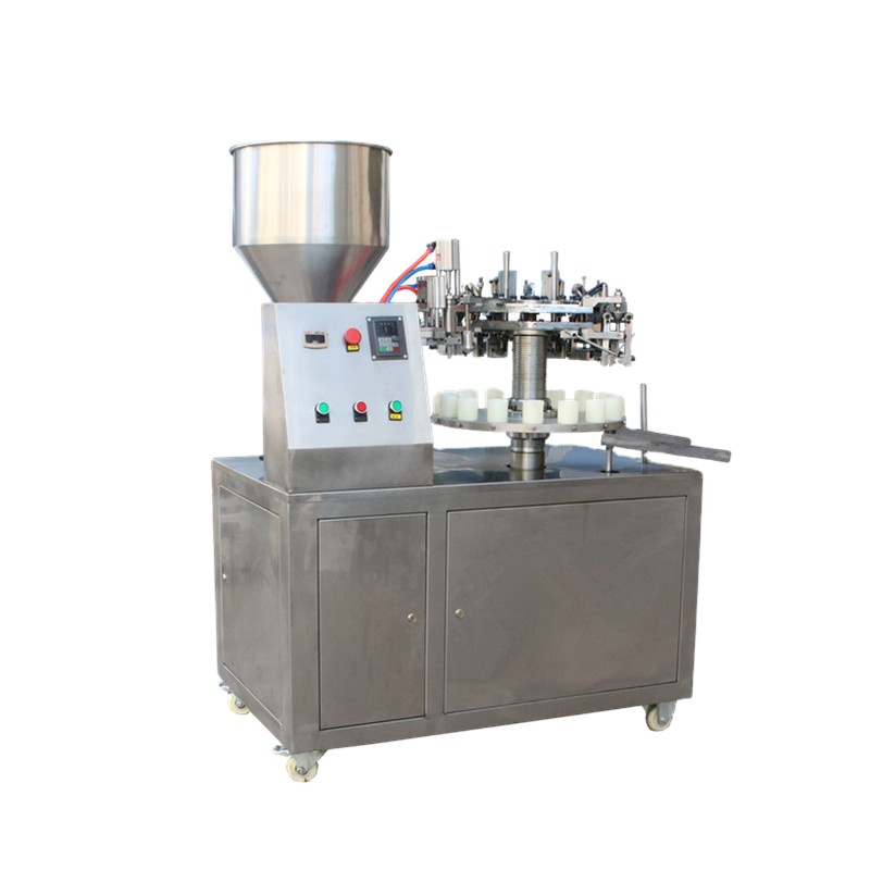 Turntable Toothpaste Tube Pipe Aluminium Tube Sealing Machine