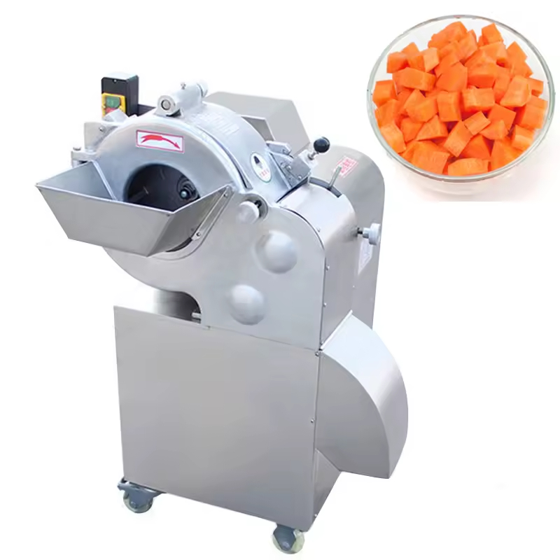Spiral Small Root Crop Snack Potato Vegetable Cutter Chopper Slicer Dicer Grater Cutting and Packaging Machine